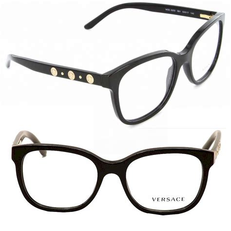 versace eyeglasses ve 3203 black|Versace VE3203 Single Vision Prescription Eyeglasses.